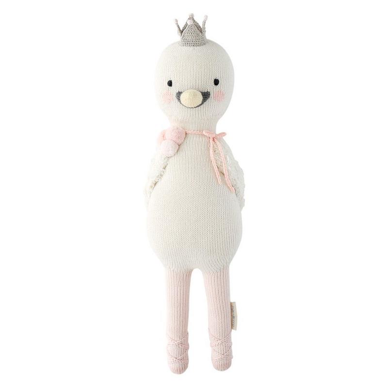 Cuddle + Kind Small Harlow Swan Doll - Janie And Jack